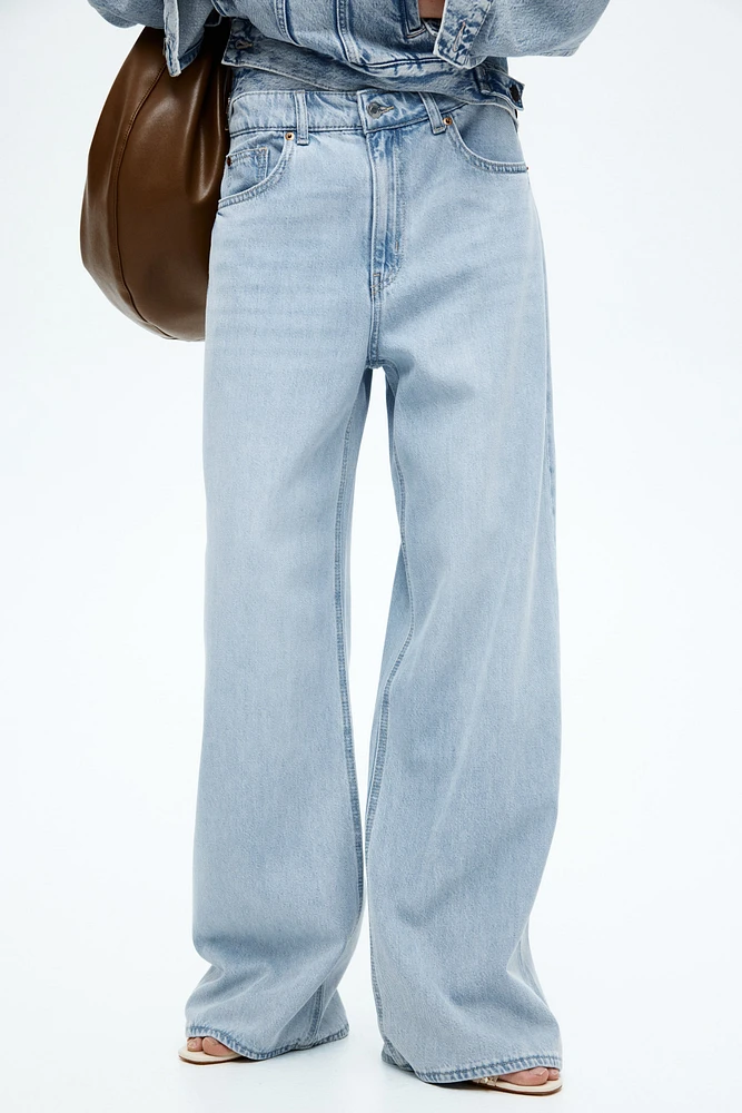 Wide High Jeans