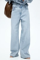 Wide High Jeans