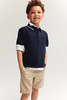 2-piece Polo Shirt and Shorts Set