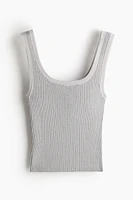 Rib-knit Tank Top