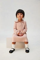 Pointelle-Knit Cotton Dress