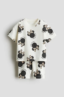 Ensemble 2 pièces en coton imprimé
