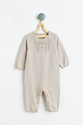 Knit Cotton Jumpsuit