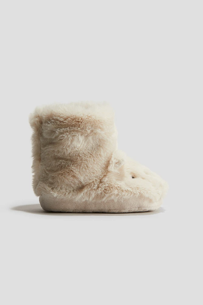 Soft-Sole Fluffy Slippers