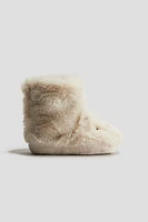 Soft-Sole Fluffy Slippers