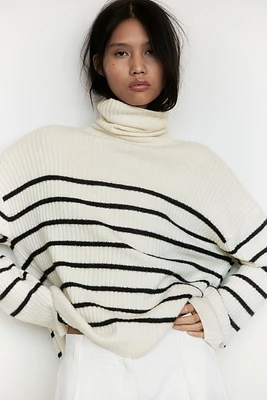 Oversized Turtleneck Sweater