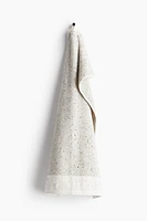 Cotton Hand Towel with Fiber Neps