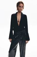 Pantalon à sequins