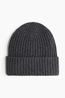 Rib-Knit Beanie