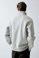 Regular Fit Half-zip Sweatshirt