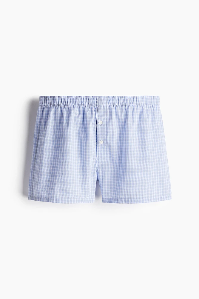 3-pack Woven Cotton Boxer Shorts