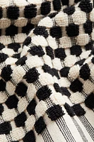 Patterned Cotton Terry Bath Towel