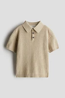 Cotton-Knit Polo Shirt