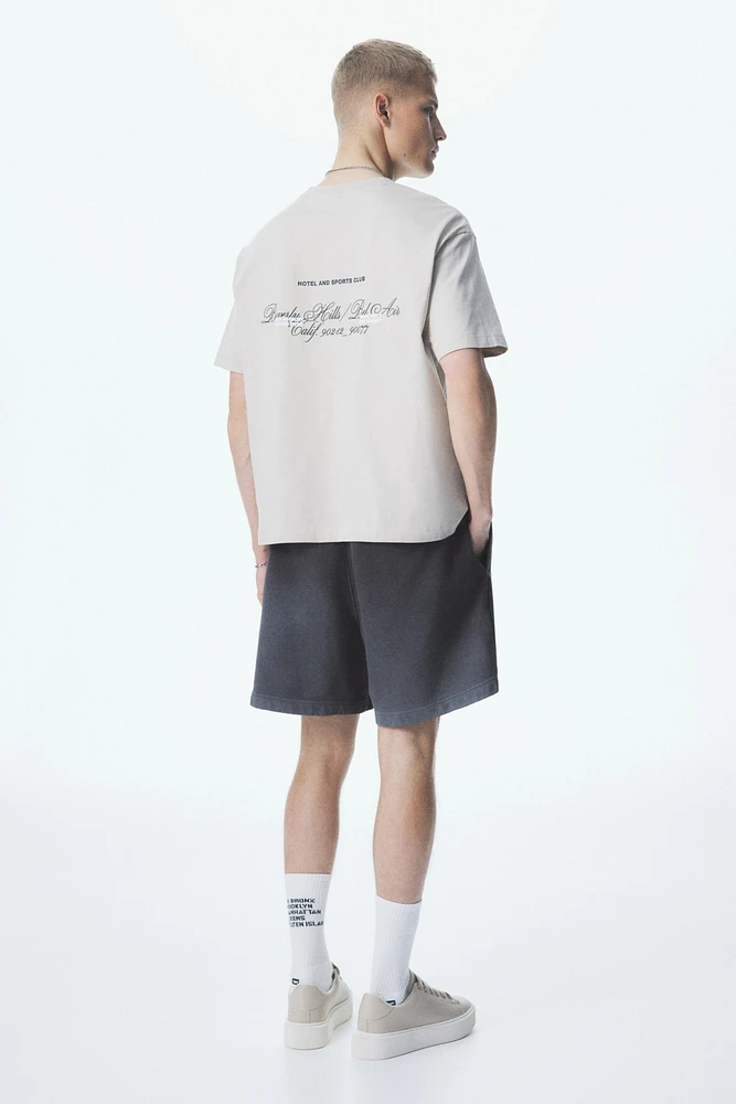 Relaxed-Fit Cotton Sweatshorts