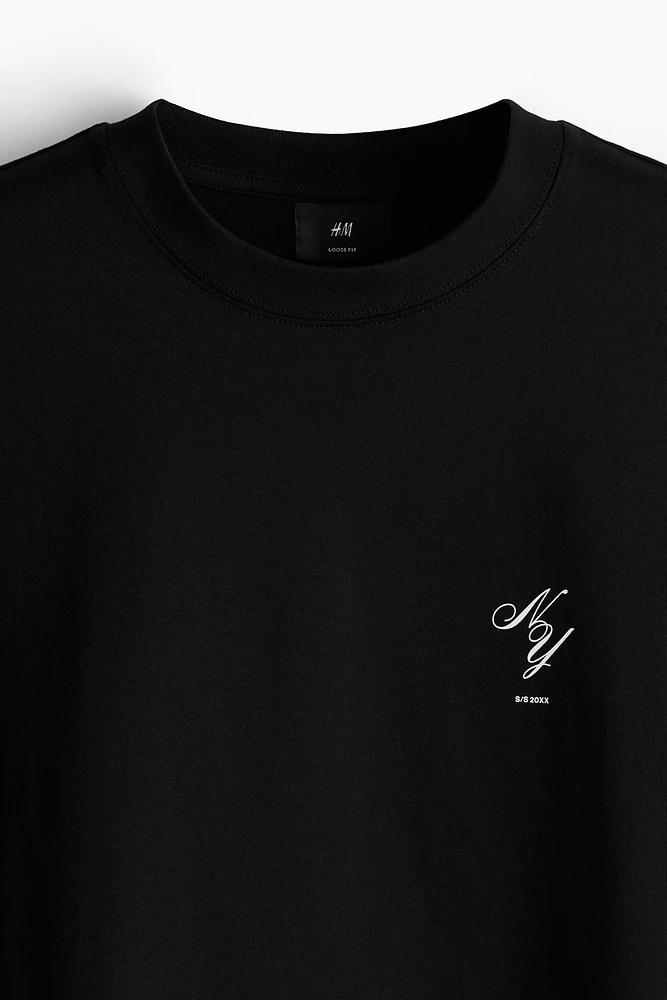 T-shirt imprimé Coupe Flottante