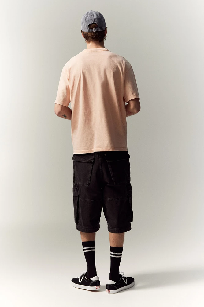 T-shirt délavé ample