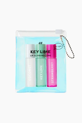 Pack de 3 glosses lábios