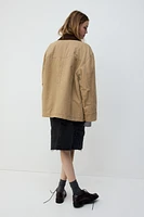 Oversized Canvas Jacket