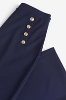 Button-front Pants