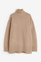 Oversized Turtleneck Sweater