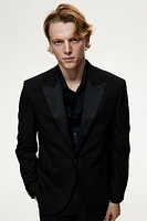 Slim Fit Single-Breasted Tuxedo Jacket