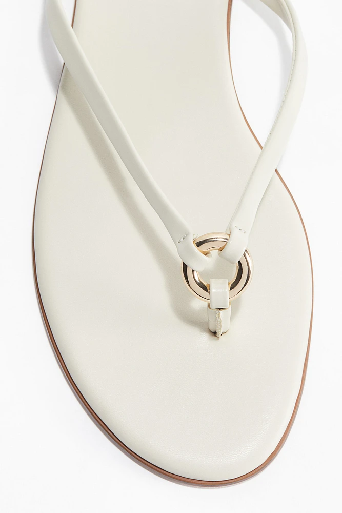 Ring-Detail Flip-Flops