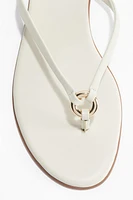 Ring-Detail Flip-Flops