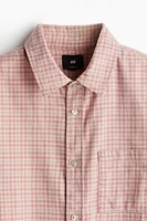Loose-Fit Flannel Shirt