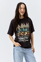 T-shirt ample imprimé