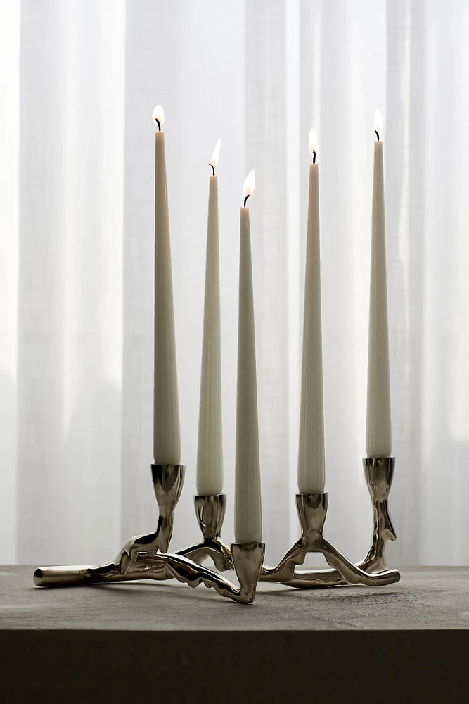 Large Metal Candelabra