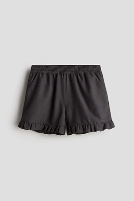 Ruffle-Trimmed Shorts