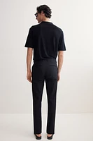 Slim-Fit Tailored Pants