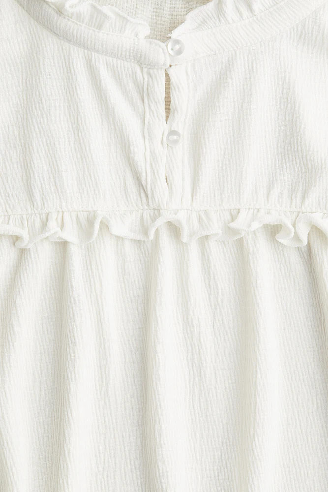 Blouse froissée