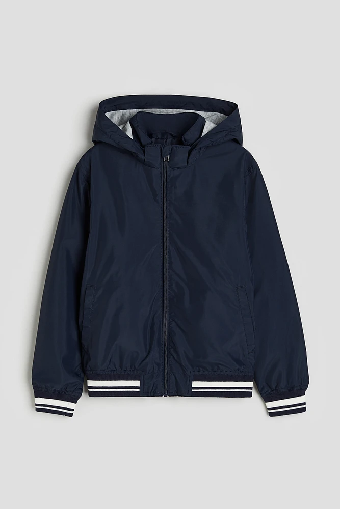 Hooded Windbreaker