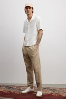 Regular-Fit Lyocell-Blend Pants