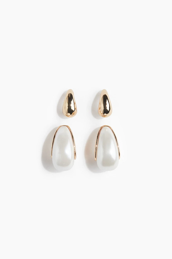 2 Pairs Earrings