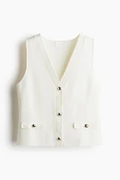 Fine-Knit Vest