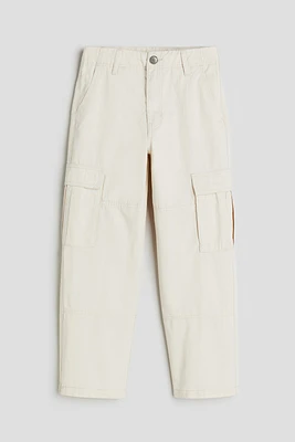 Pantalon cargo en coton