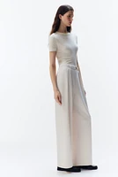 Buckle-detail Dress Pants