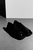 Square-Toe Loafers