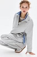 Zip-Hem Sweatpants