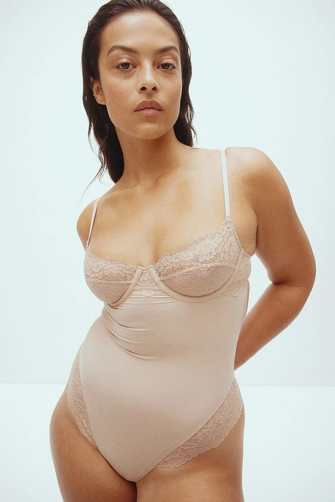 Light Shape Microfiber Bodysuit