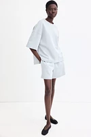 Short ample en molleton