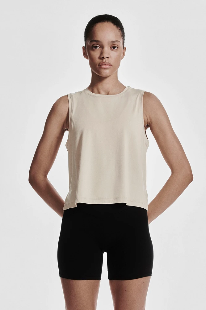 Boxy Sports Tank Top with DryMove™