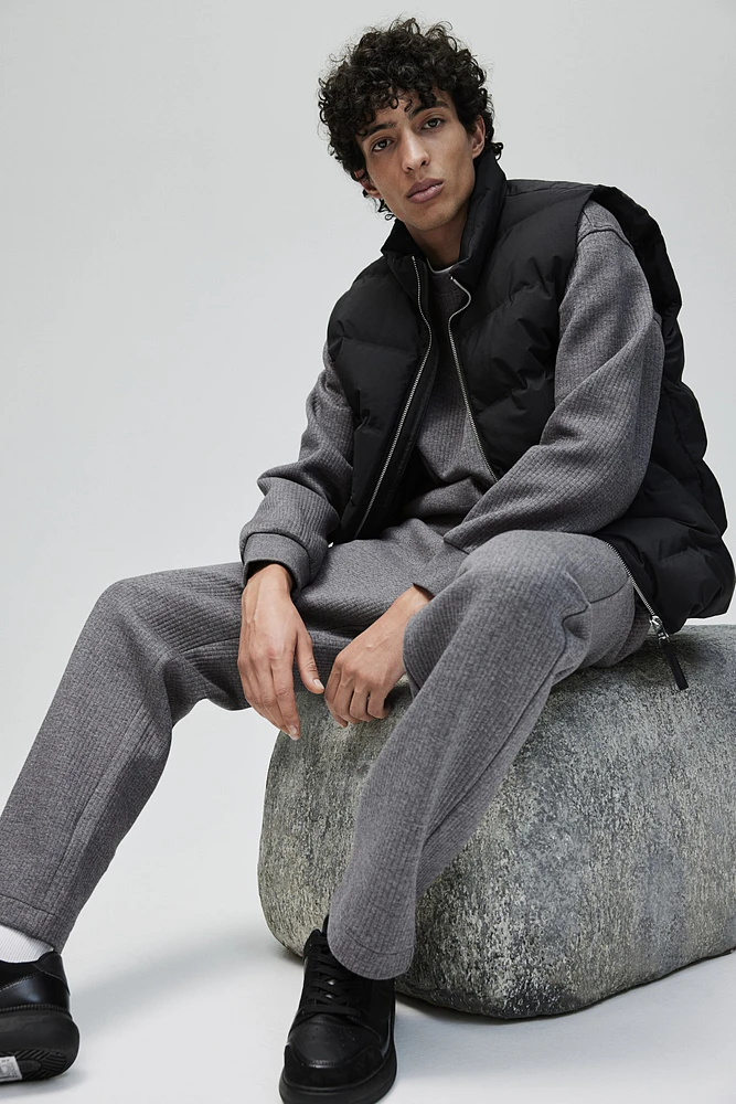 Regular Fit Ribbed Joggers