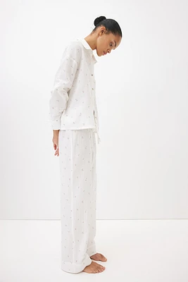 Cotton Muslin Pajamas