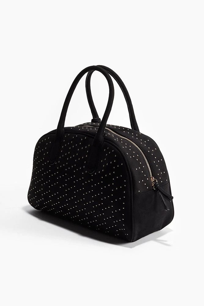 Studded Bowler Bag