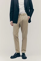 Slim-Fit Cotton Chinos
