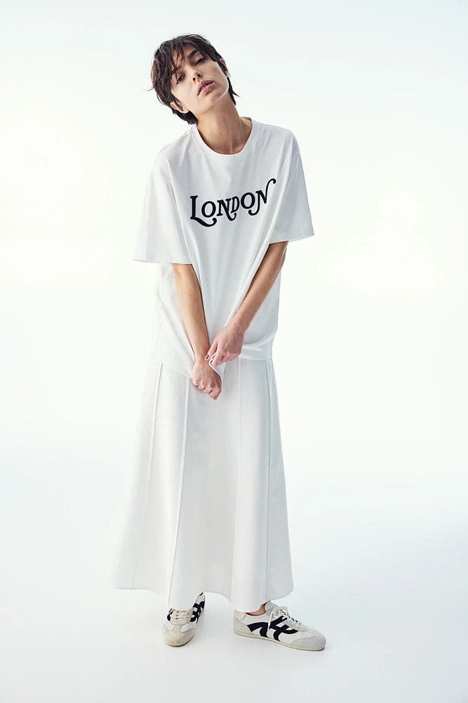 T-shirt avec perles fantaisie