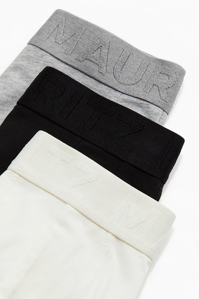 Lot de 3 caleçons boxeurs Lycra🅫 mi-longs